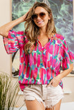 Brush Strokes Top