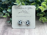 Sports stud earrings