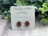 Sports stud earrings