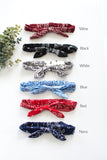 Paisley Bow Stretch Headbands