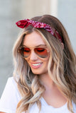 Paisley Bow Stretch Headbands