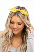 Paisley Bow Stretch Headbands