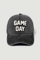 GAME DAY Sherpa Lettered Baseball Cap