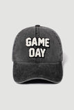 GAME DAY Sherpa Lettered Baseball Cap