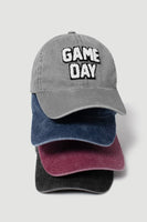 GAME DAY Sherpa Lettered Baseball Cap