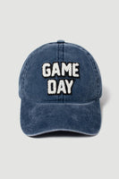 GAME DAY Sherpa Lettered Baseball Cap