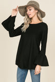 Soft & Sassy Black Top