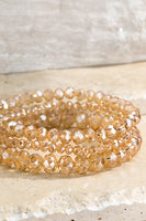 Glass Crystal Bracelet Sets