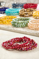 Glass Crystal Bracelet Sets