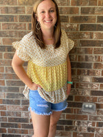 Spring Garden Tiered Top