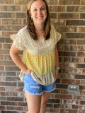 Spring Garden Tiered Top